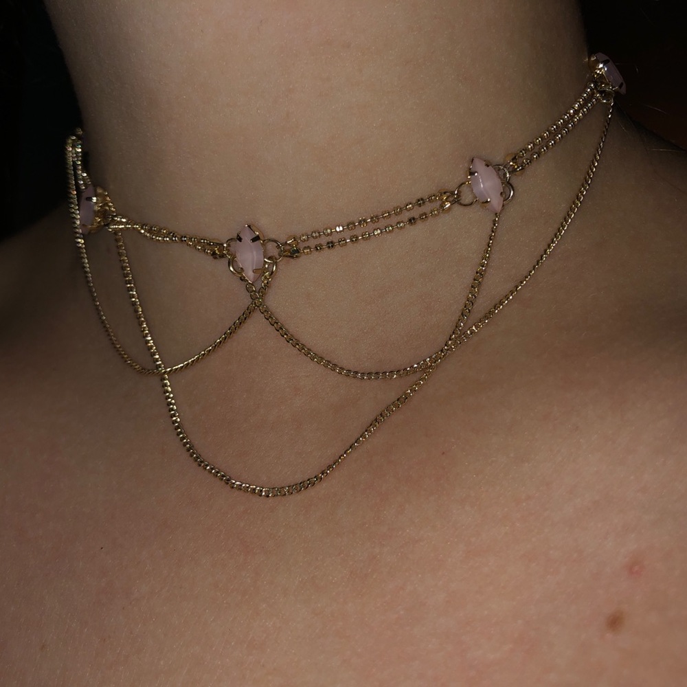 Dangling Choker Necklace